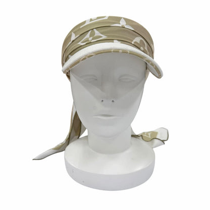 Louis Vuitton Beige Sun and Silk Sun Visor Monogram Shoulder — view 3