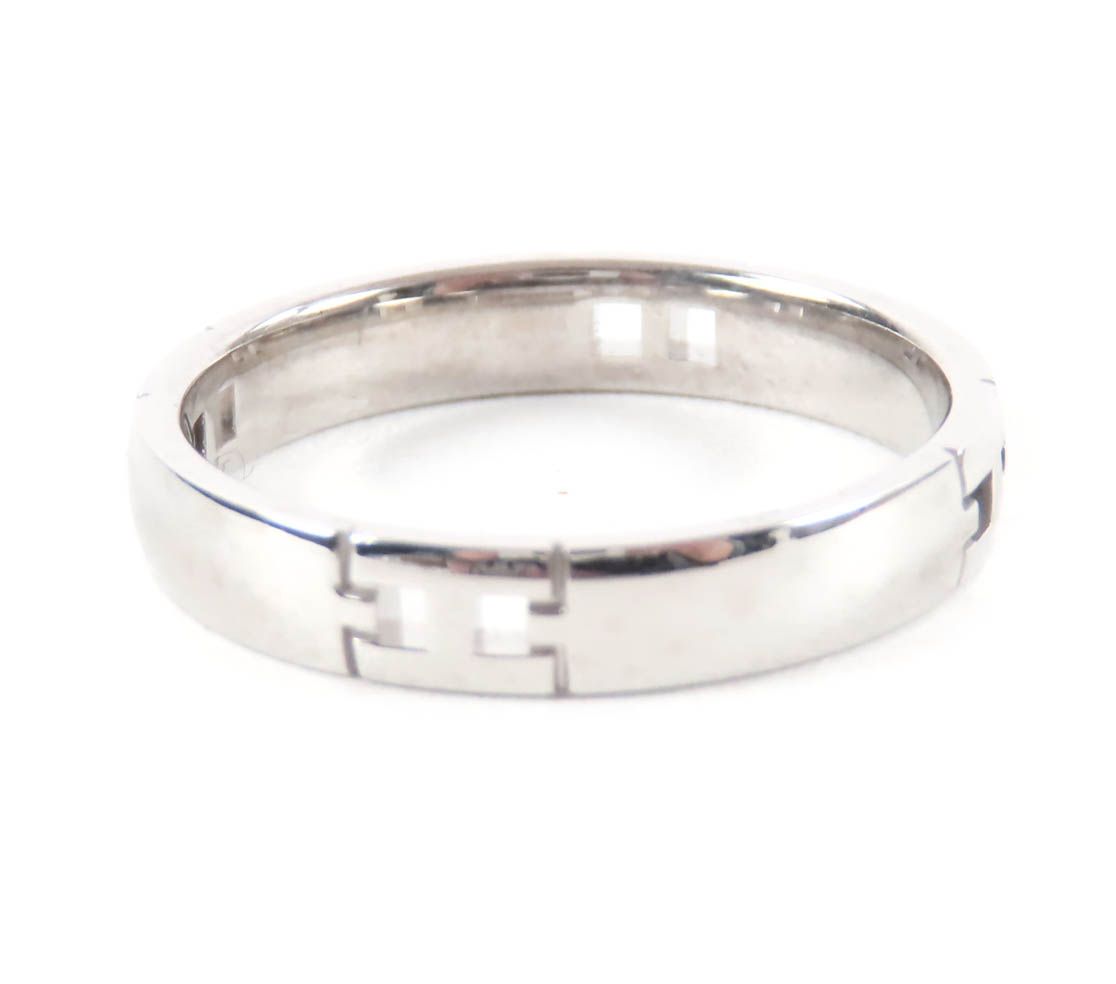 Hermes Ring 18k 750 Silver