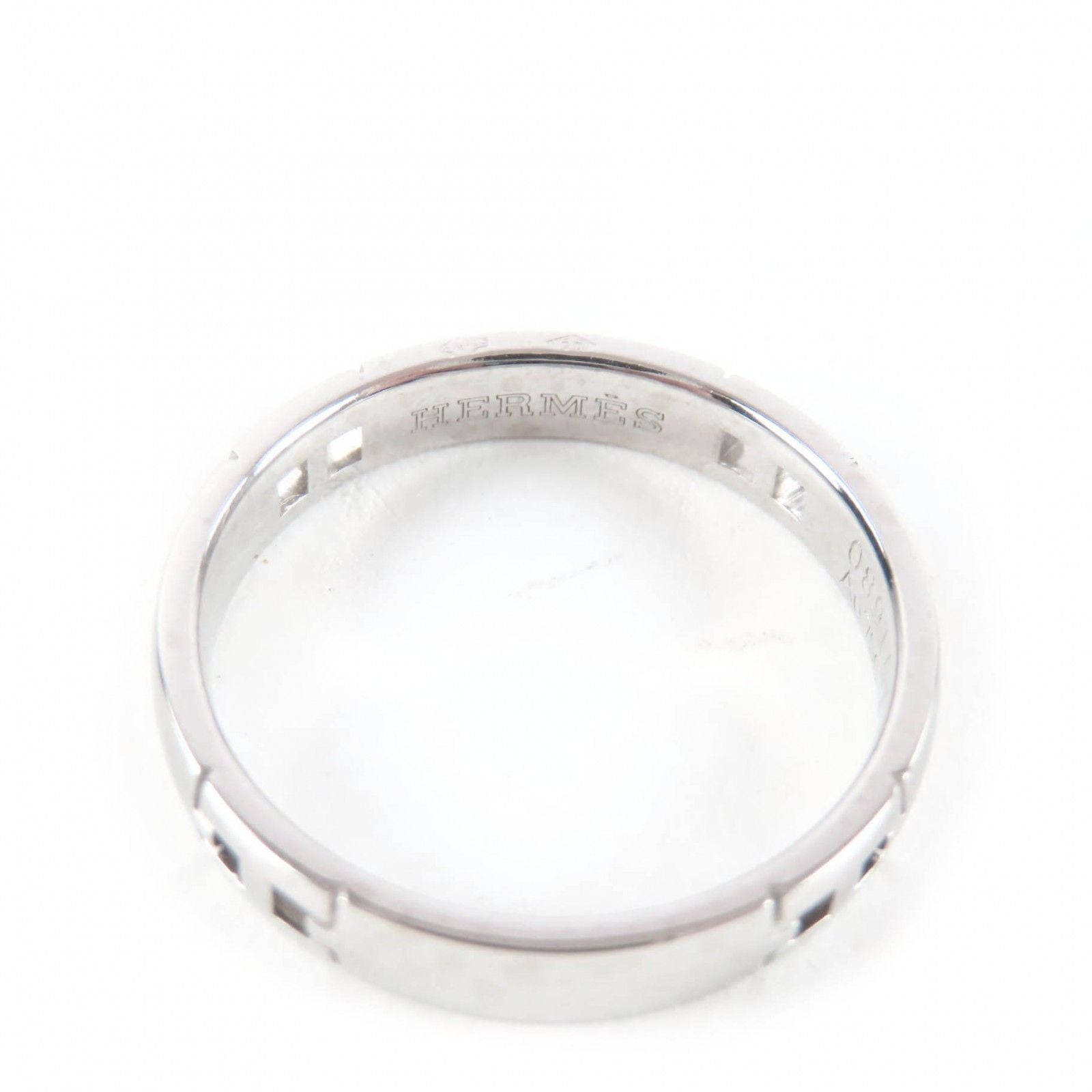 Hermes Ring 18k 750 Silver — view 4