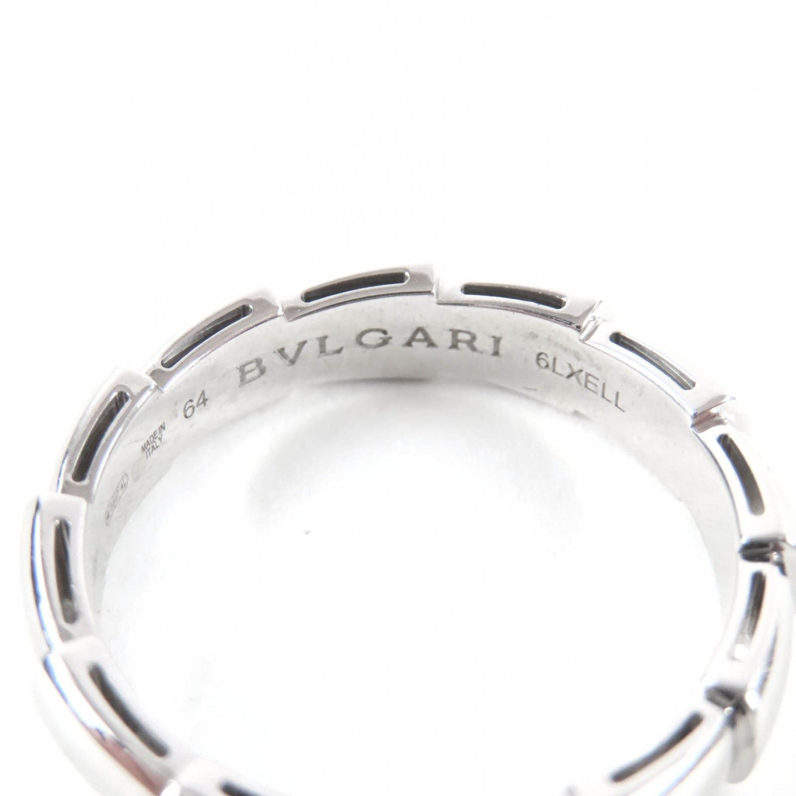 Bvlgari Vipa Ring 18k 750 Silver — view 4