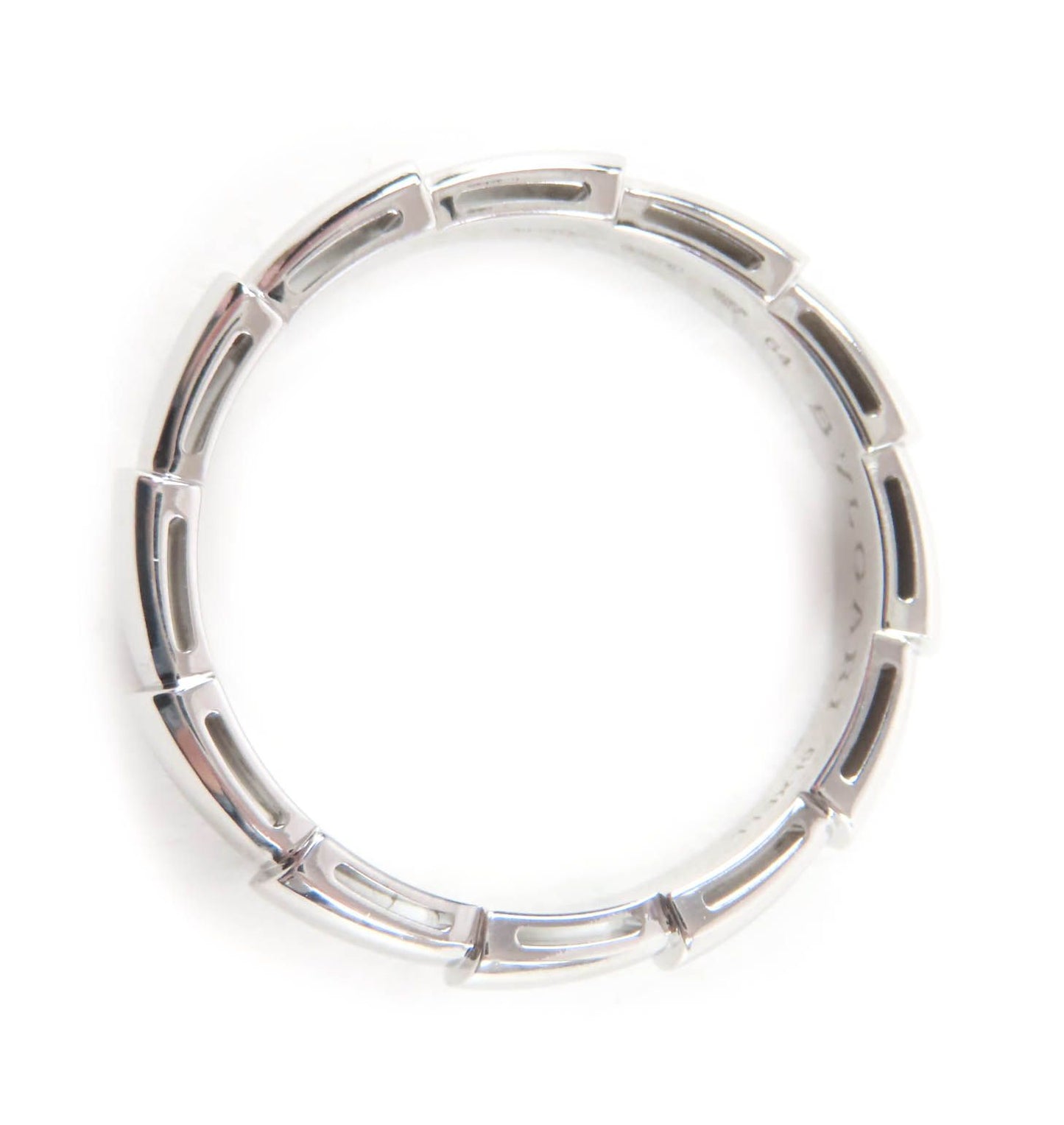 Bvlgari Vipa Ring 18k 750 Silver — view 3