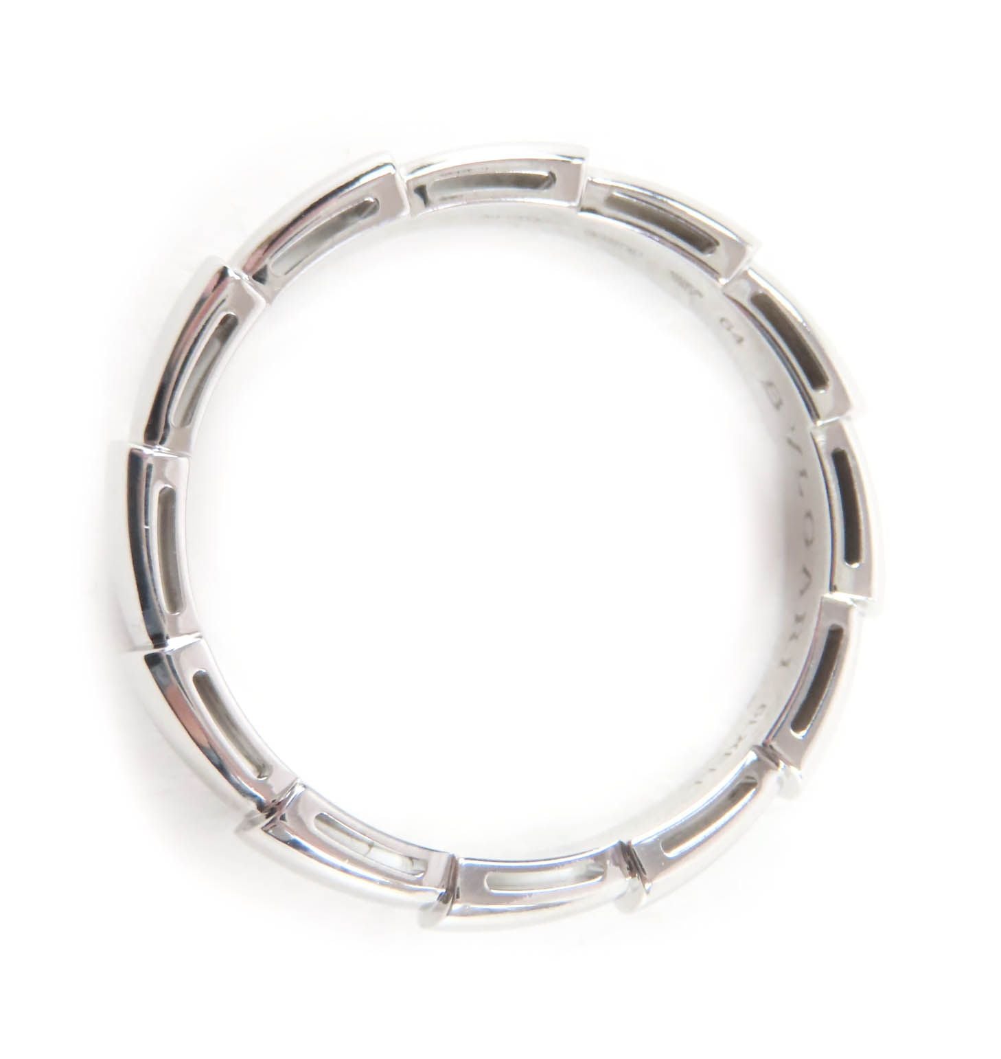 Bvlgari Vipa Ring 18k 750 Silver — view 3