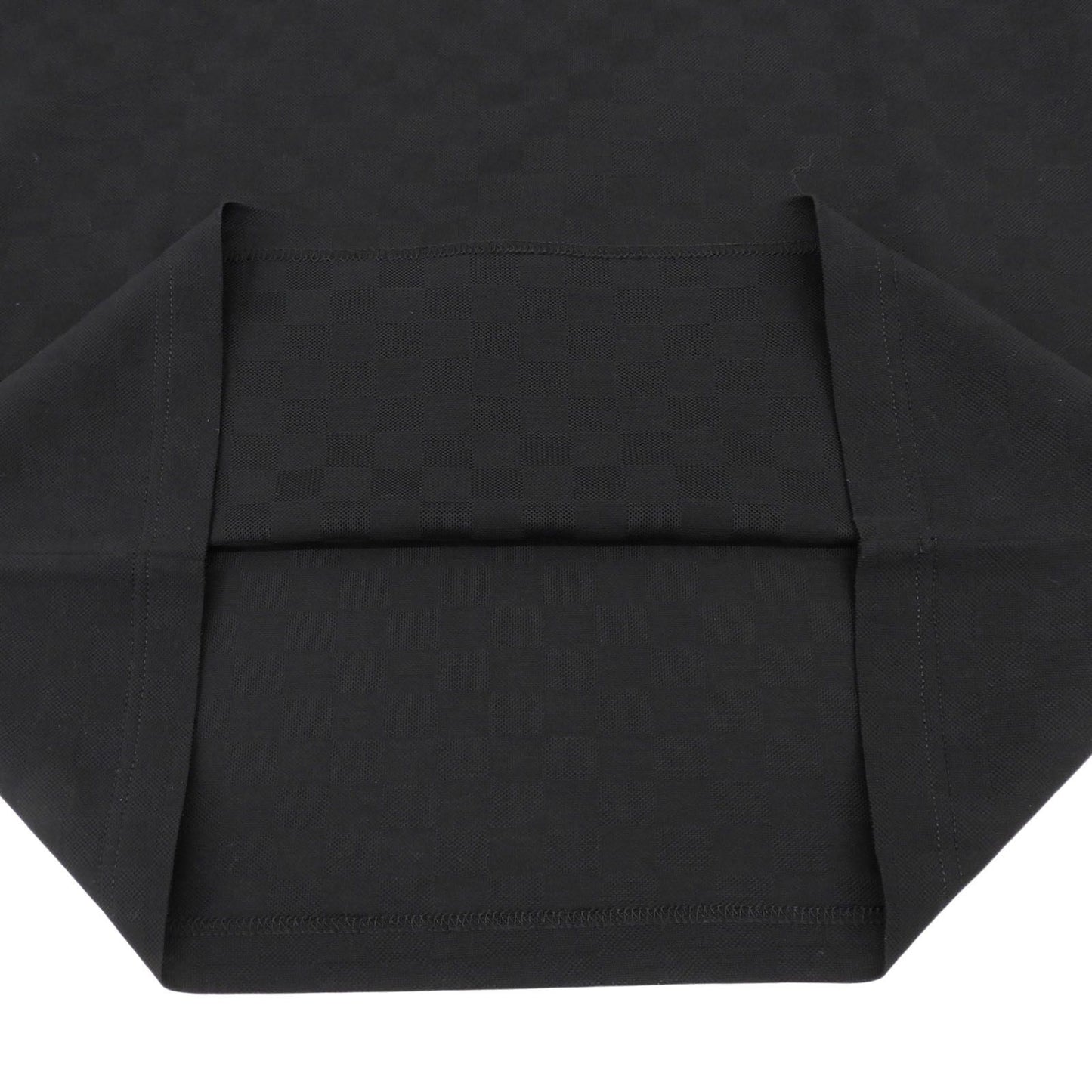 Louis Vuitton Cotton 100% Damier Jacquard Logo Embroidery Short Sleeve T-Shirt — view 6