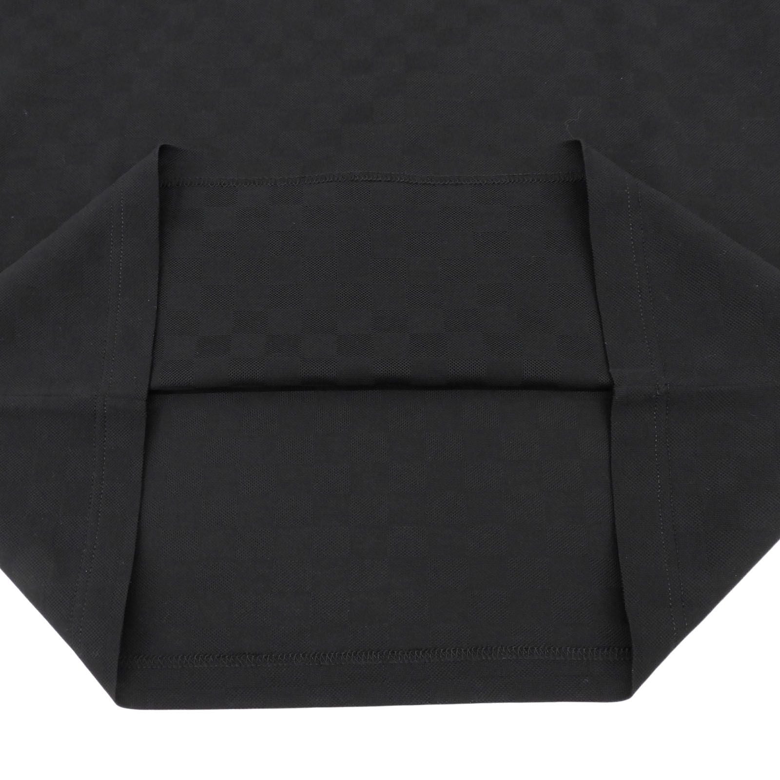 Louis Vuitton Cotton 100% Damier Jacquard Logo Embroidery Short Sleeve T-Shirt — view 6