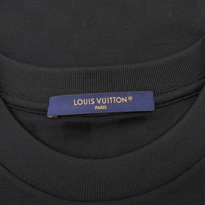 Louis Vuitton Cotton 100% Damier Jacquard Logo Embroidery Short Sleeve T-Shirt — view 7