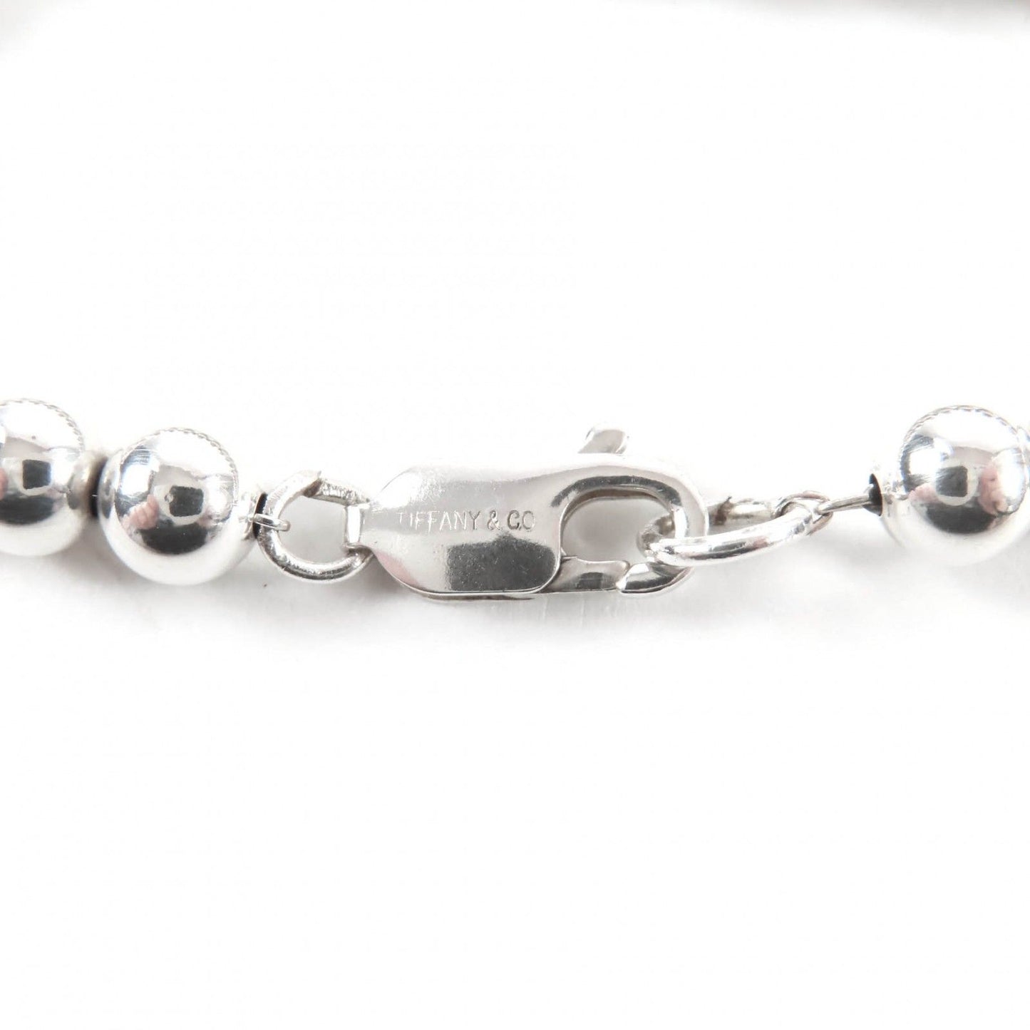 Tiffany & Co 925 Graduated Ball Necklace Silver — view 7