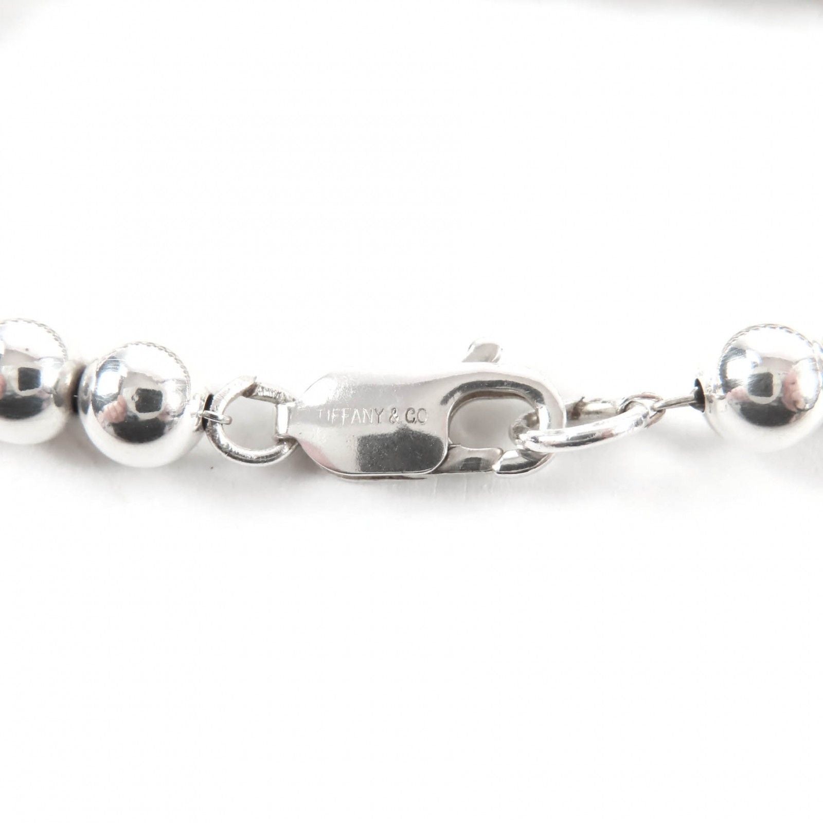 Tiffany & Co 925 Graduated Ball Necklace Silver — view 7