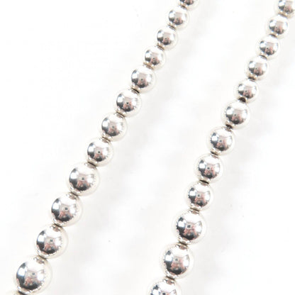 Tiffany & Co 925 Graduated Ball Necklace Silver — view 6