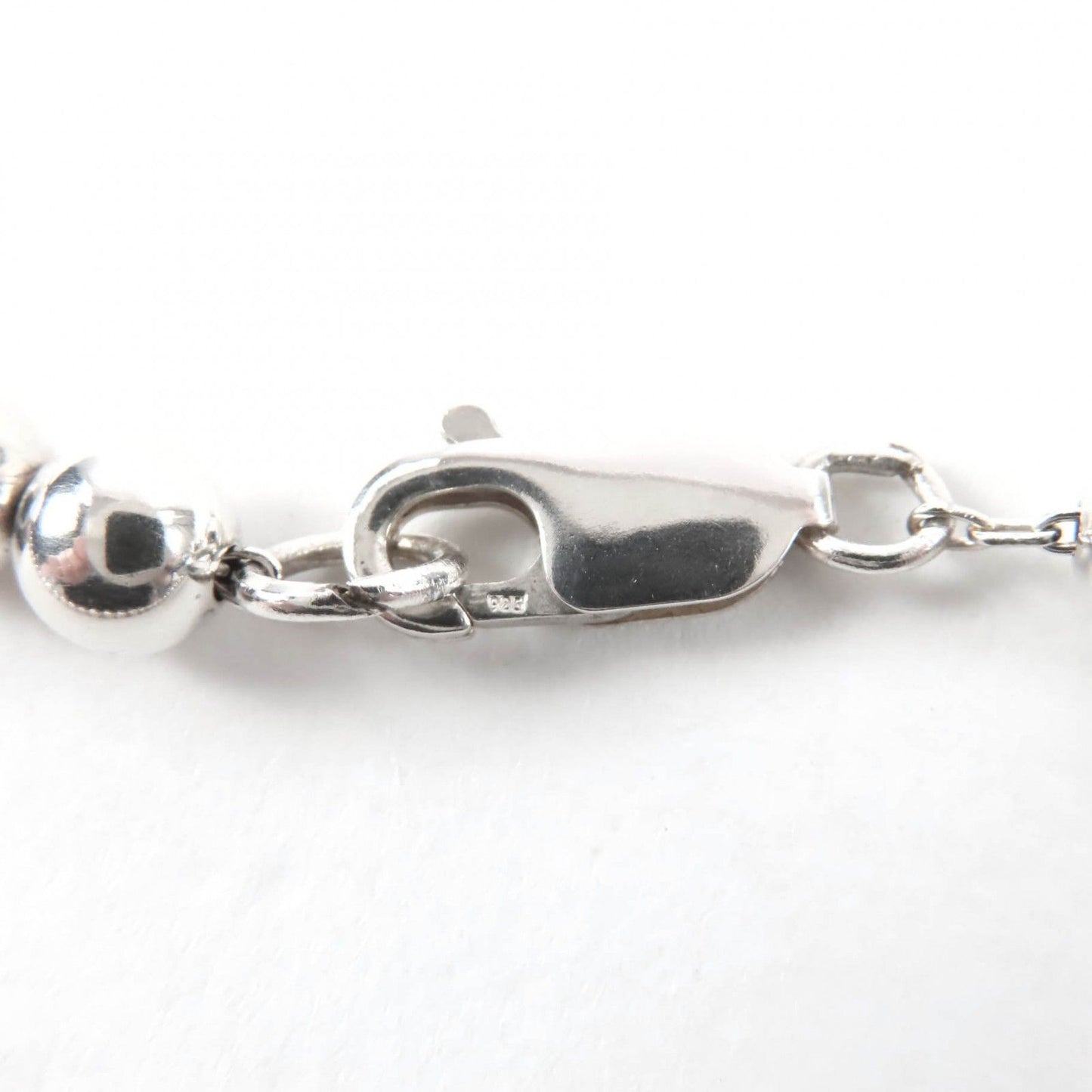 Tiffany & Co 925 Graduated Ball Necklace Silver — view 8