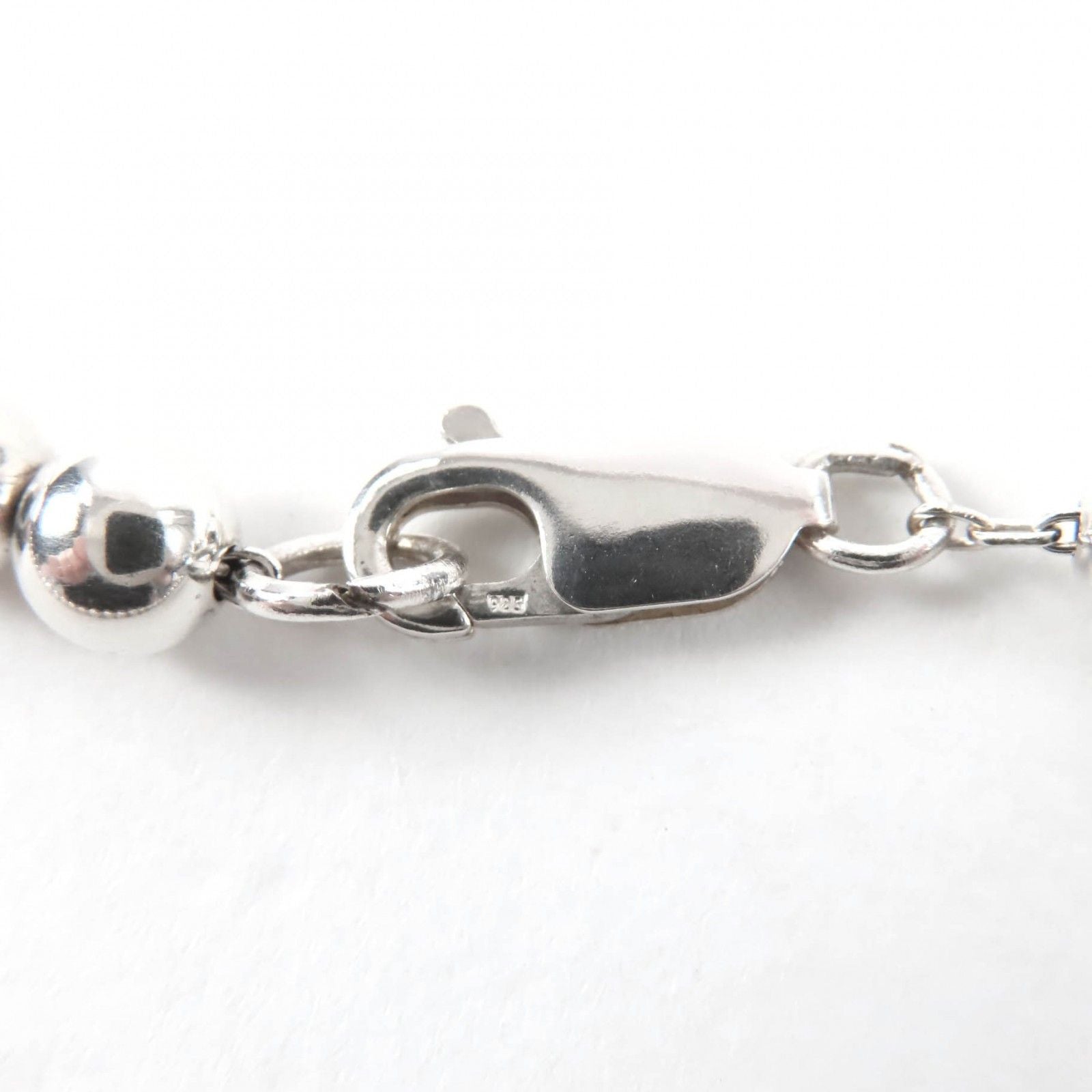 Tiffany & Co 925 Graduated Ball Necklace Silver — view 8