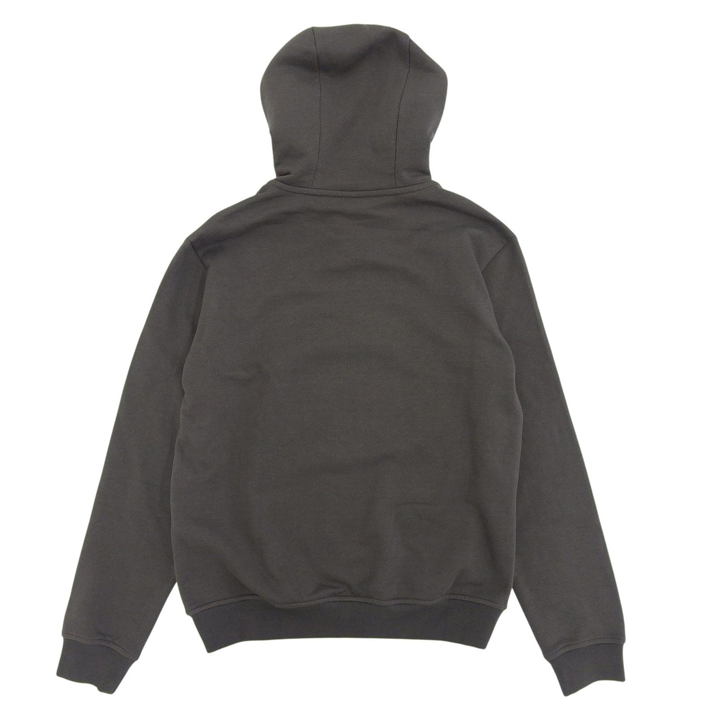 Hermes Etriers Decales Cotton 100% Leather Fleece Lining Hooded Hoodie Gray — view 2