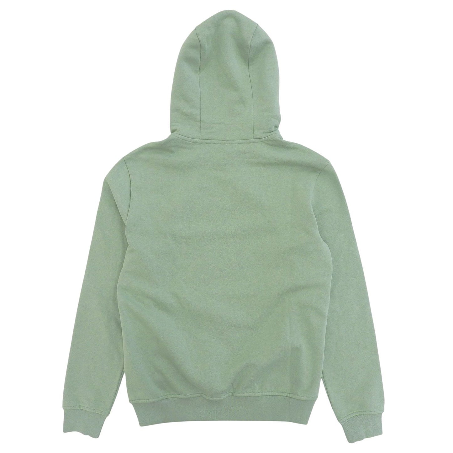 Hermes Etriers Decales Cotton 100% Leather Fleece Lining Hooded Hoodie Green XS — view 2