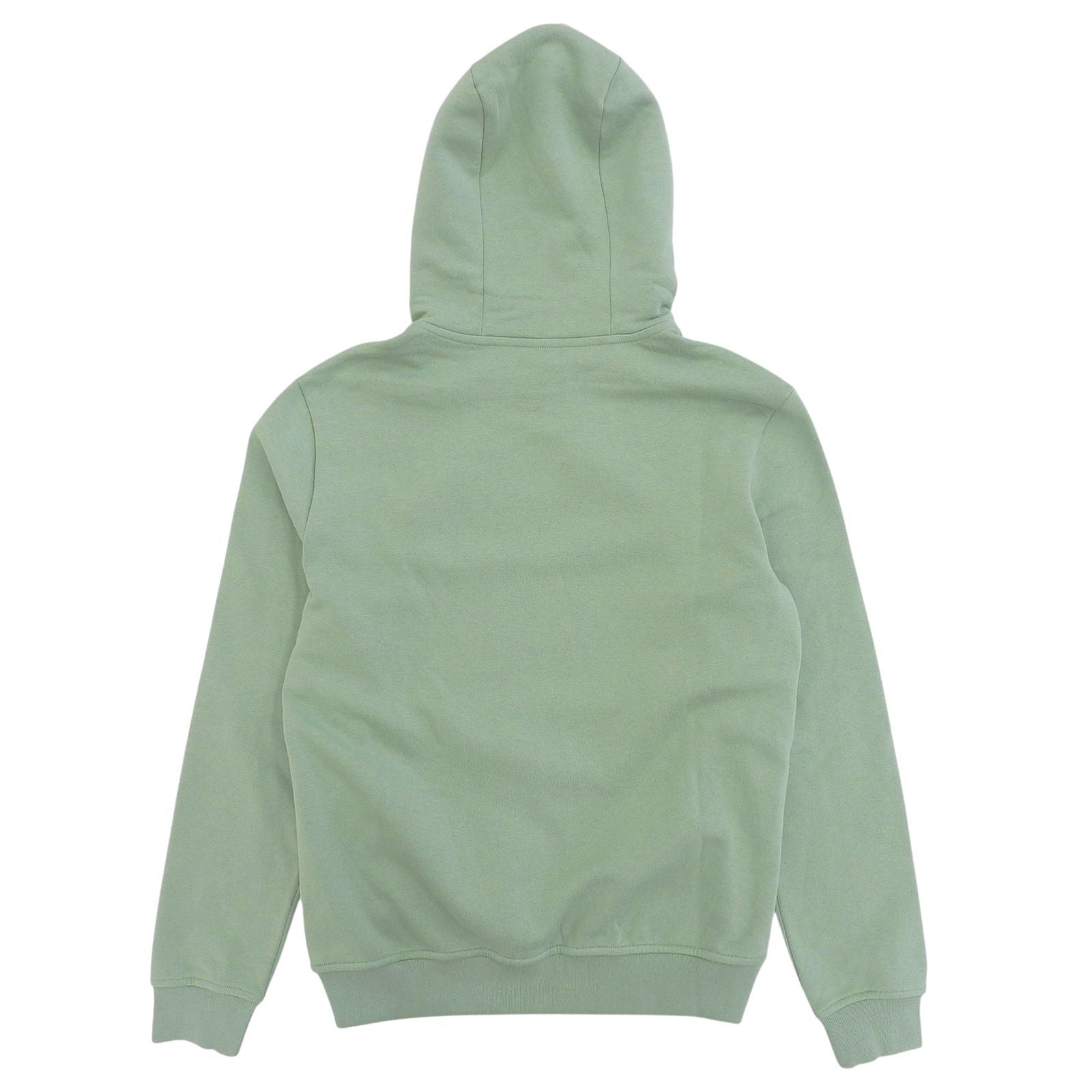 Hermes Etriers Decales Cotton 100% Leather Fleece Lining Hooded Hoodie Green XS — view 2