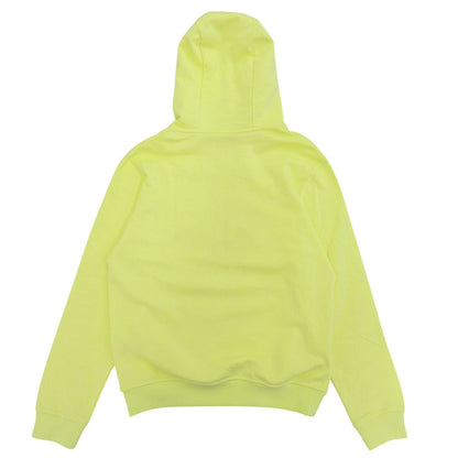 Hermes Chevaux en Symetrie Cotton 100% Leather Fleece Lining Hooded Hoodie Lime — view 2