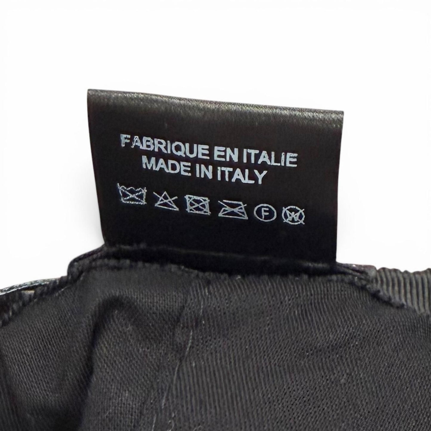 Chanel 22k Wool Alpaca Blend CC Logo Plaid Ribbon Tweed Bucket Hat Gray Pink — view 8
