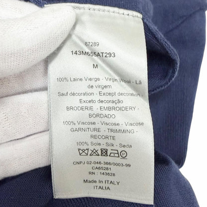 Dior Homme Kenny Shaft Trump Motif Part Silk 100% Lightweight Long Sleeve Knit — view 8