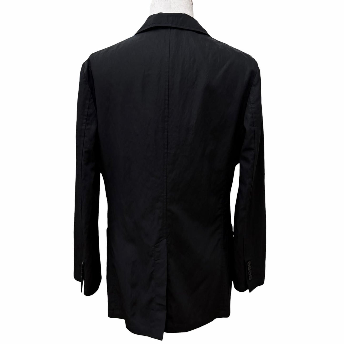 Hermes Finished Double Breasted Jacket Black 46 — view 3