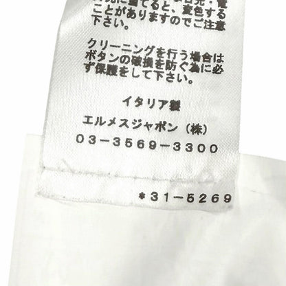 Hermes Finished Double Breasted Jacket Black 46 — view 9