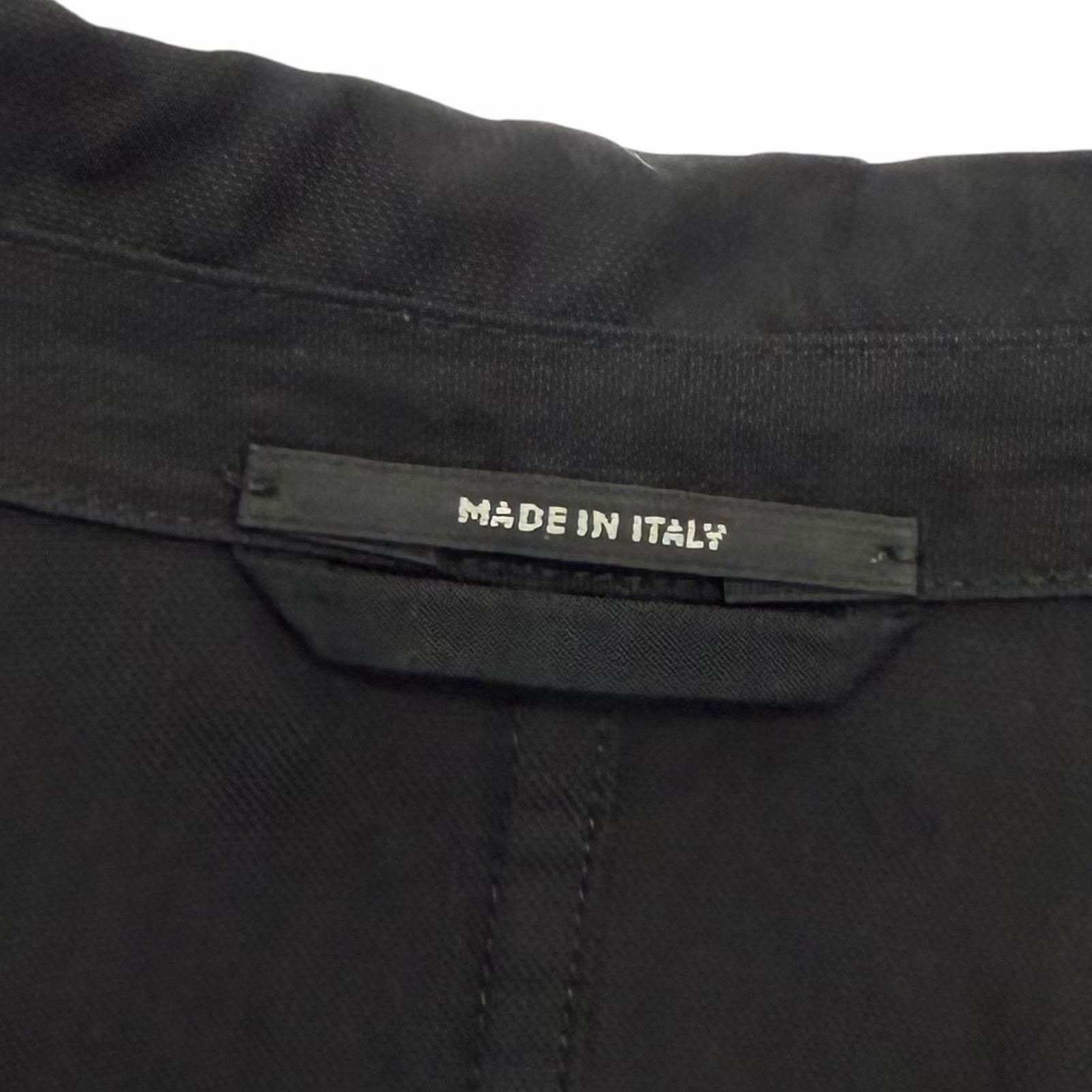 Hermes Finished Double Breasted Jacket Black 46 — view 7