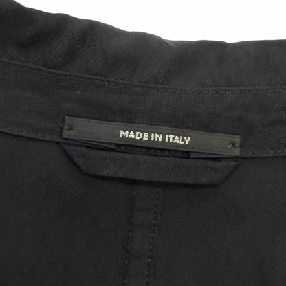 Hermes Finished Double Breasted Jacket Black 46 — view 7