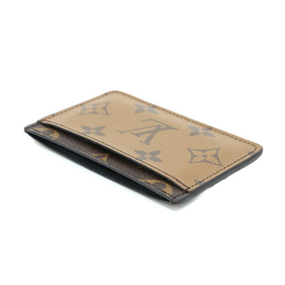 Louis Vuitton Monogram Reverse Card Holder Sample Case Brown — view 3