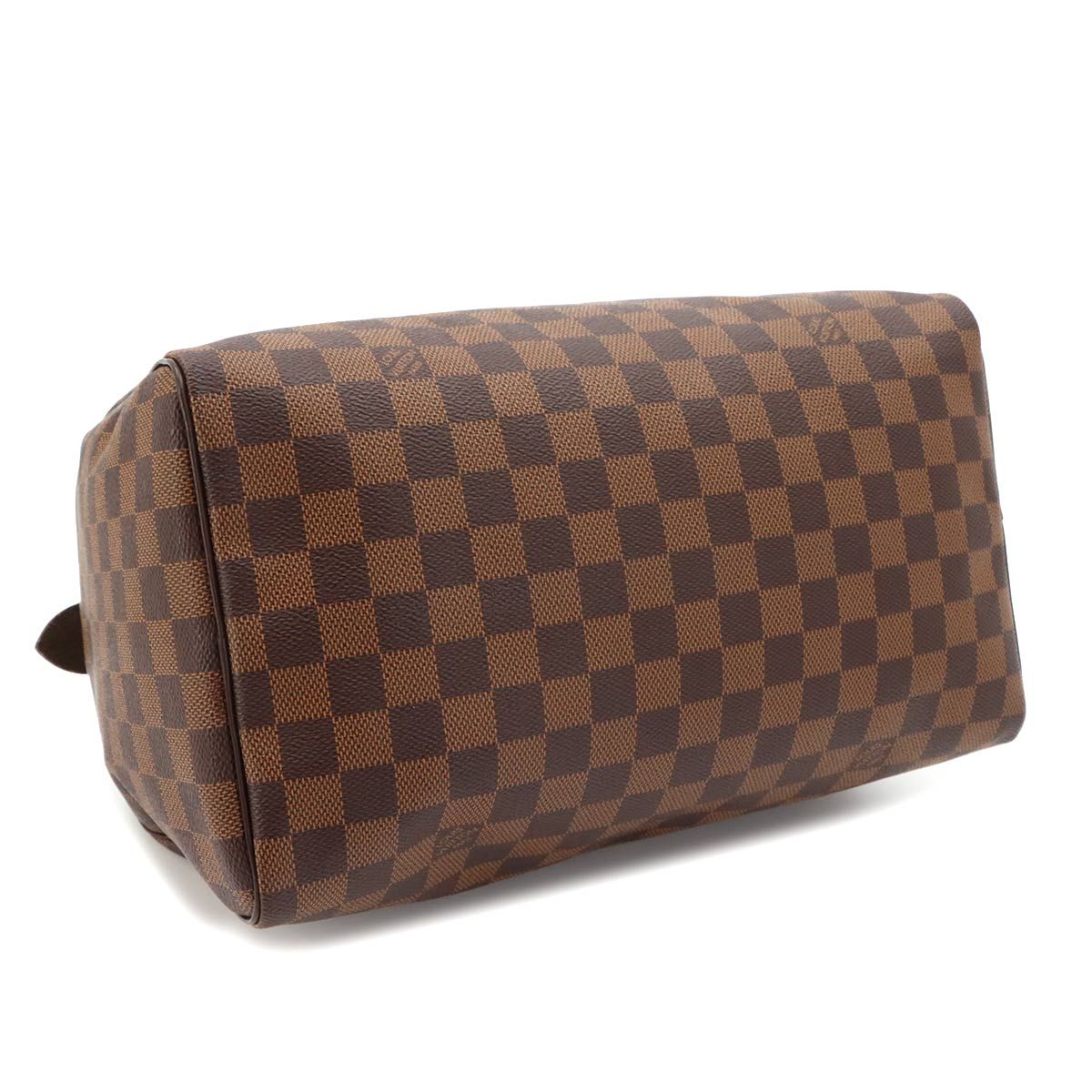 Louis Vuitton Damier Speedy 30 Hand Bag Ebene Brown Gold — view 4