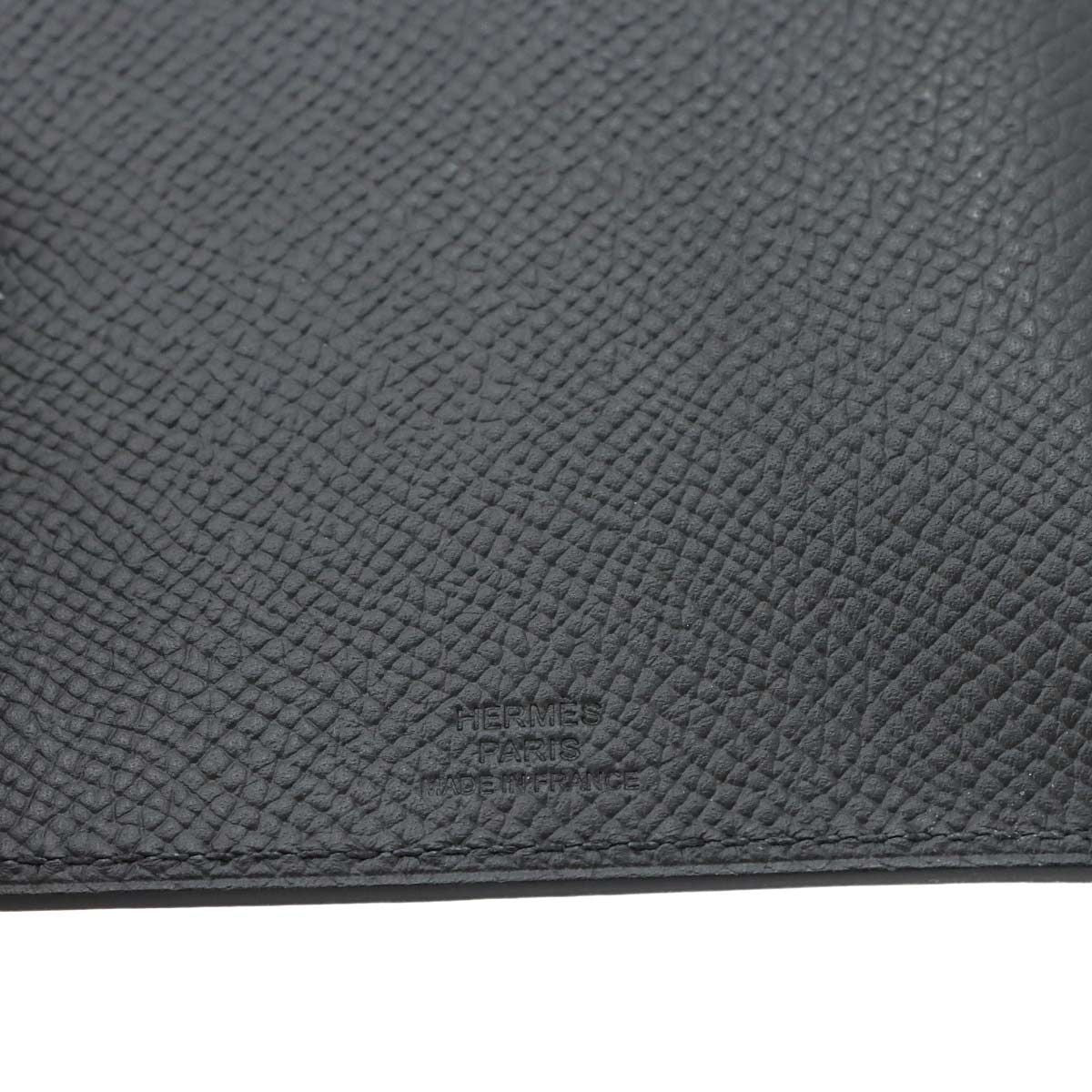 Hermes Tarmac PM Passport Case Epsom Black — view 8