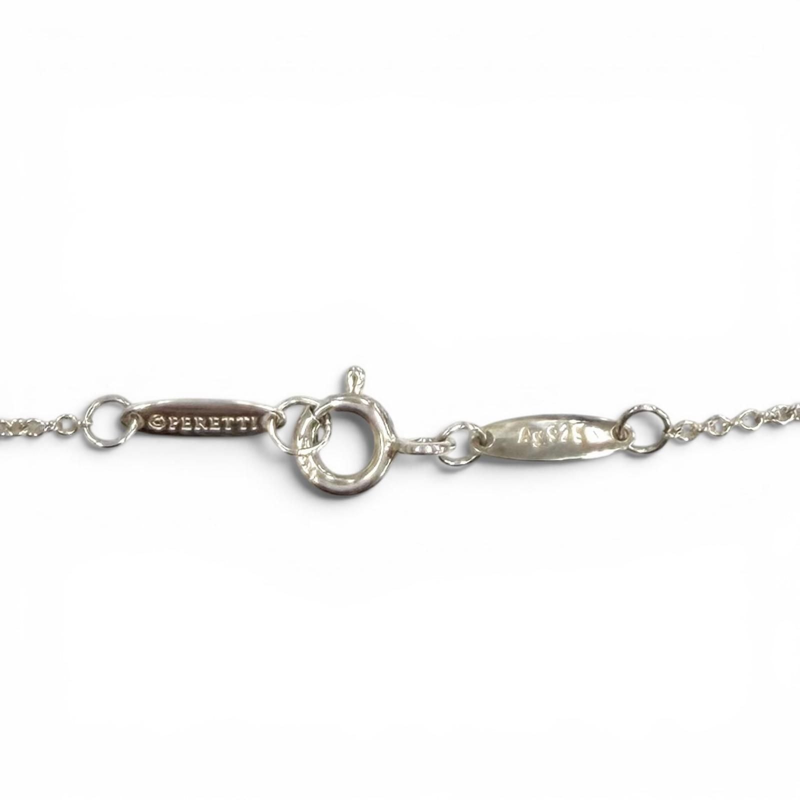 Tiffany & Co Elsa Peretti Color by the Yard Aquamarine Pendant Silver — view 7