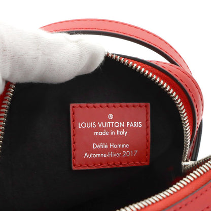 Louis Vuitton Supreme Epi Danube Ppm Shoulder Bag Leather Red White — view 8