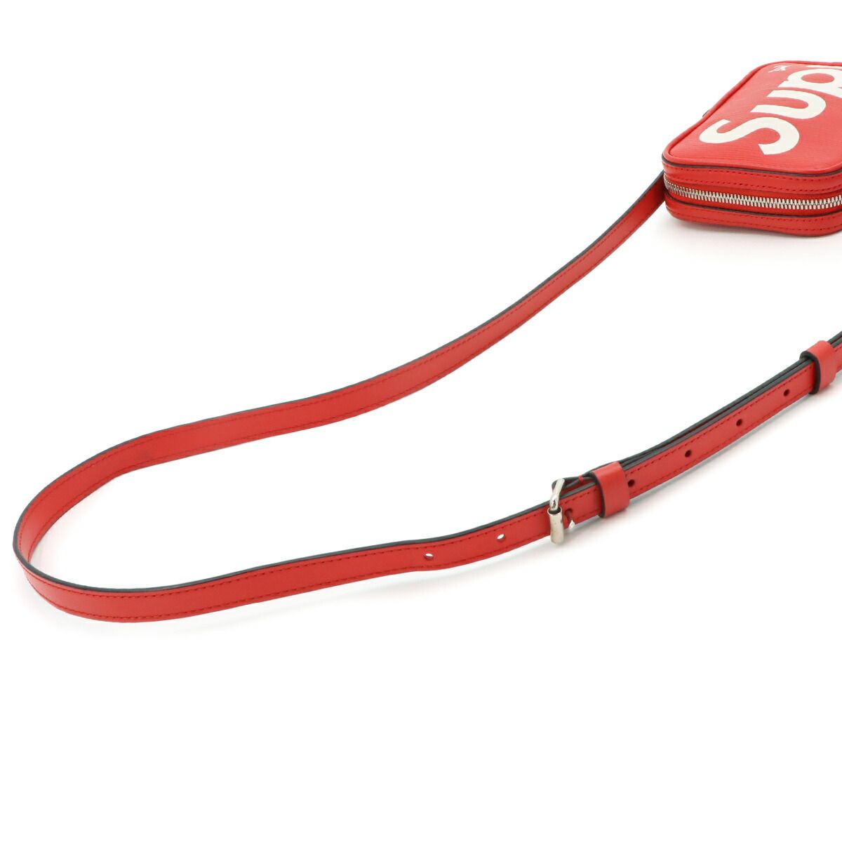Louis Vuitton Supreme Epi Danube Ppm Shoulder Bag Leather Red White — view 6