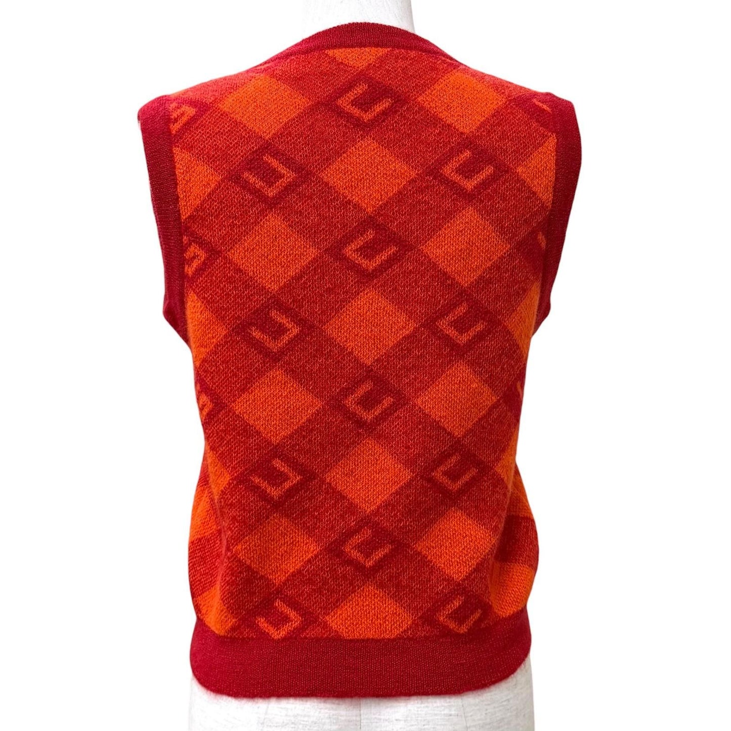 Gucci Mohair Blend Logo Vest — view 3
