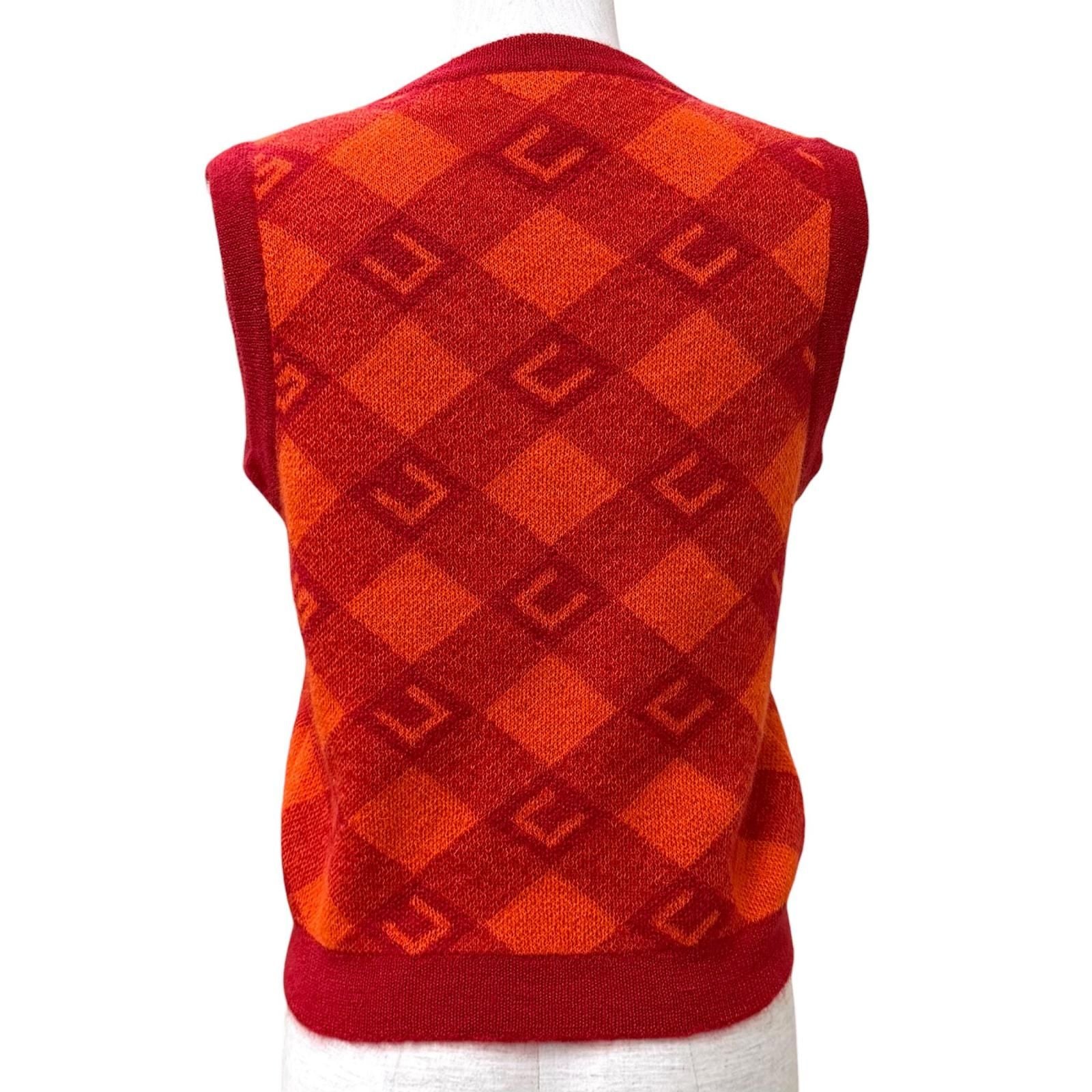 Gucci Mohair Blend Logo Vest — view 3