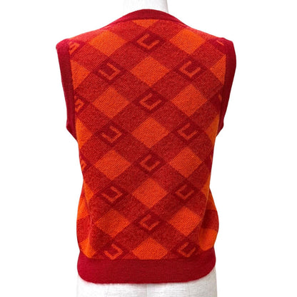 Gucci Mohair Blend Logo Vest — view 3