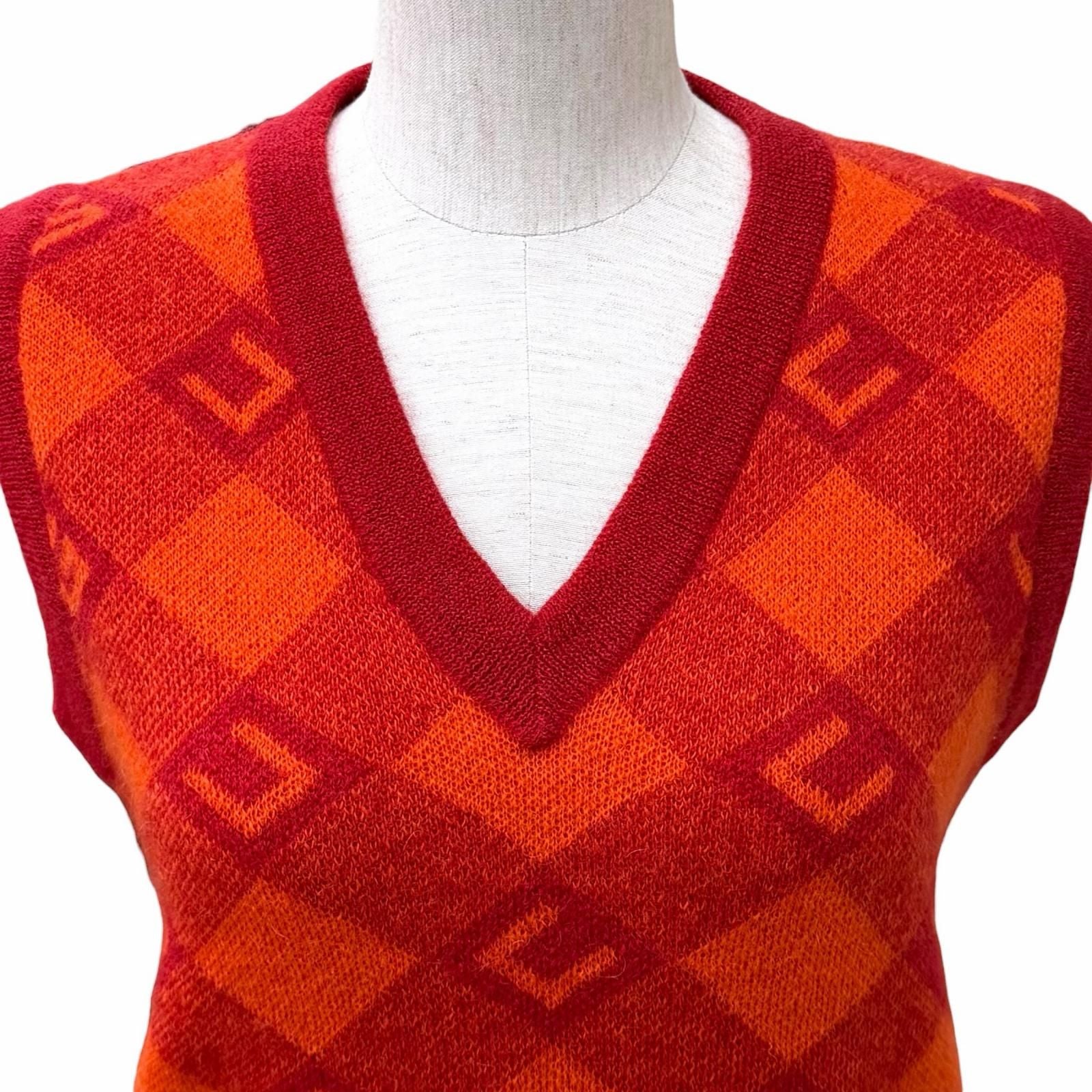 Gucci Mohair Blend Logo Vest — view 4