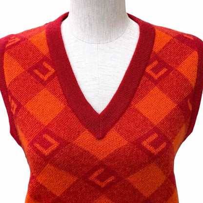 Gucci Mohair Blend Logo Vest — view 4