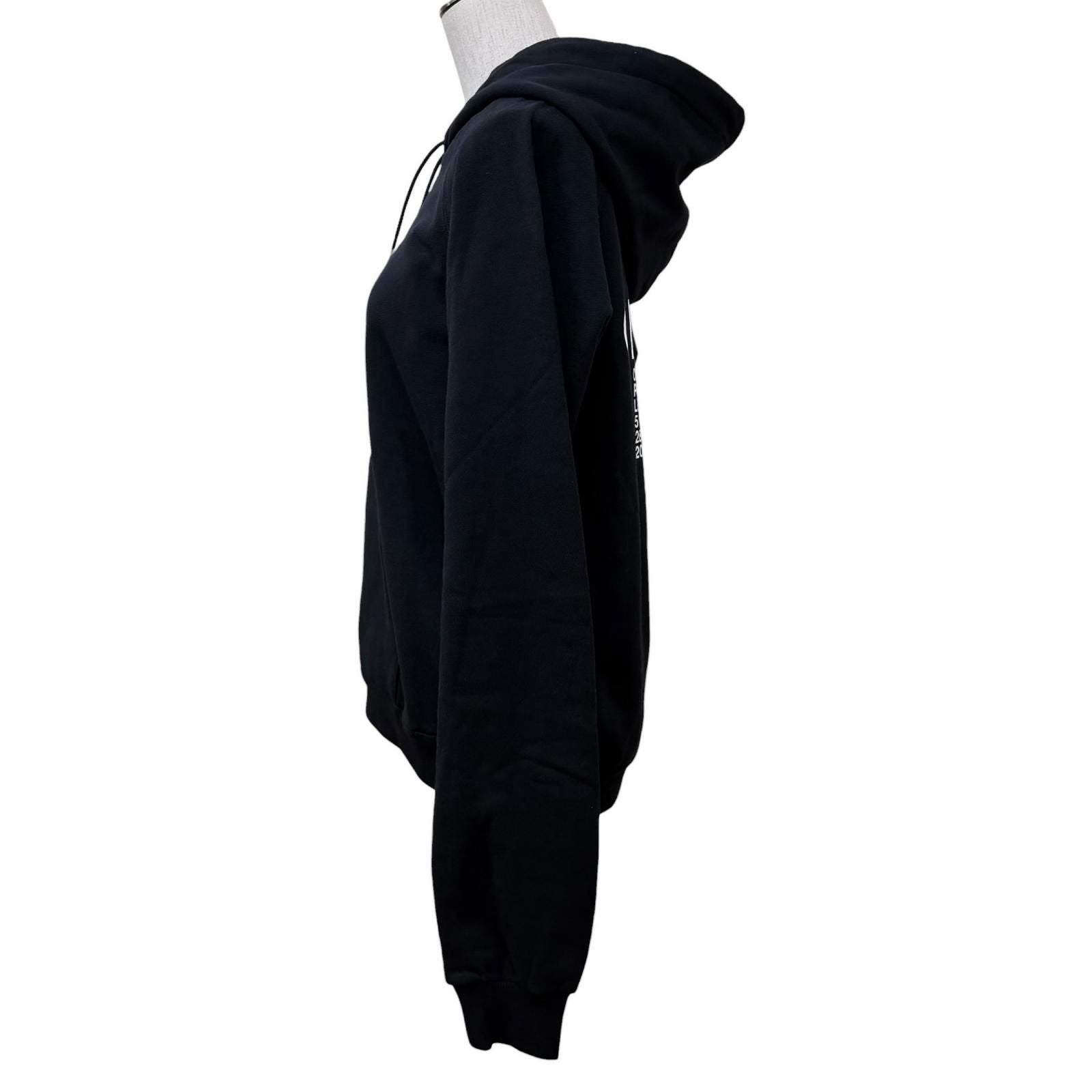 Celine Cotton 100% Invitation Back Logo Hoodie Black XS — view 2