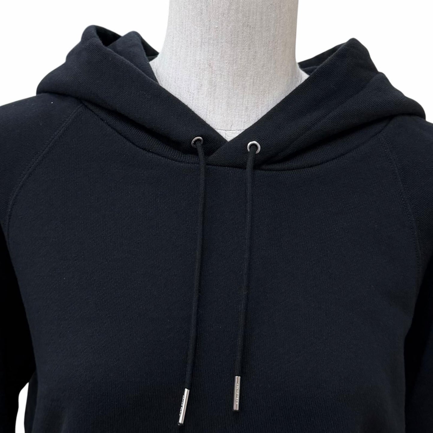 Celine Cotton 100% Invitation Back Logo Hoodie Black XS — view 4
