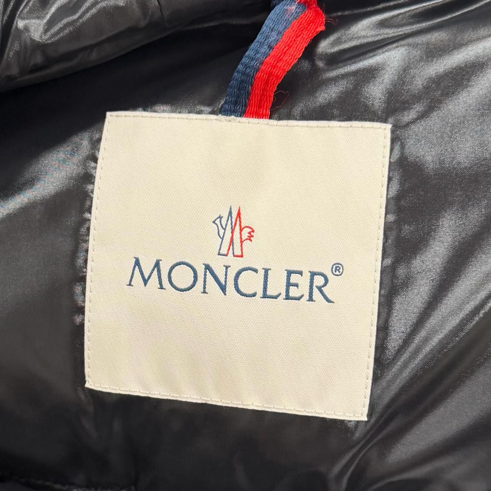 Moncler Runio Wool Blend Logo Patch Tweed Switch Hoodie Down Jacket Multi 0 — view 9
