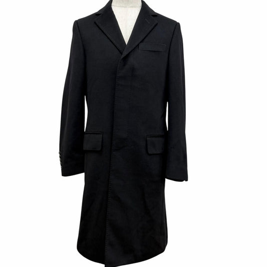 Gucci Vintage Cashmere Fly Front Che Star Coat Long Black 50 Recommended