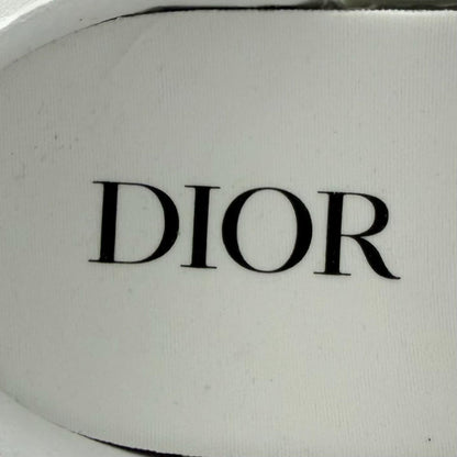 Dior Homme Rubber Oblique All Over Pattern Lace Up High Cut Sneakers White — view 7