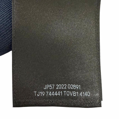 Balenciaga Cotton 100% Tape Logo Crushed Processing Pullover Hoodie Navy — view 8