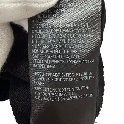 Balenciaga Campaign Logo Print Oversize Pullover Hoodie Black XS — view 9