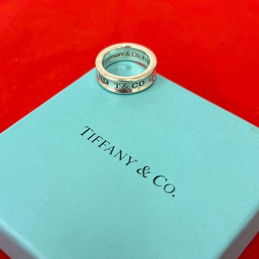Tiffany & Co Narrow Ring 925 Sterling Silver