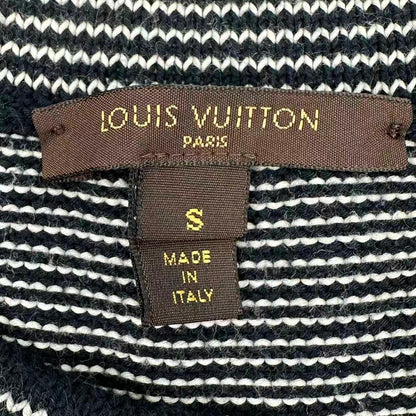 Louis Vuitton Vest Logo Sleeveless Knit Black — view 4