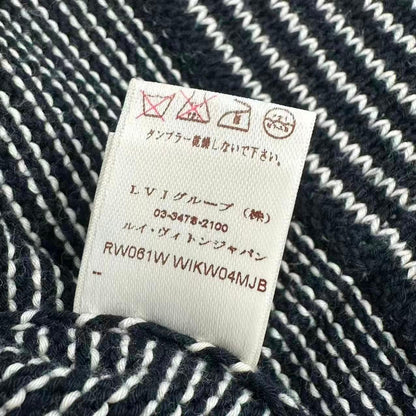 Louis Vuitton Vest Logo Sleeveless Knit Black — view 5