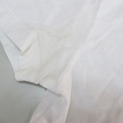 Prada Triangle Plate T-Shirt XS White Logo Embroidery Patch — view 7