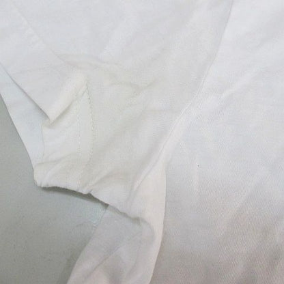Prada Triangle Plate T-Shirt XS White Logo Embroidery Patch — view 7