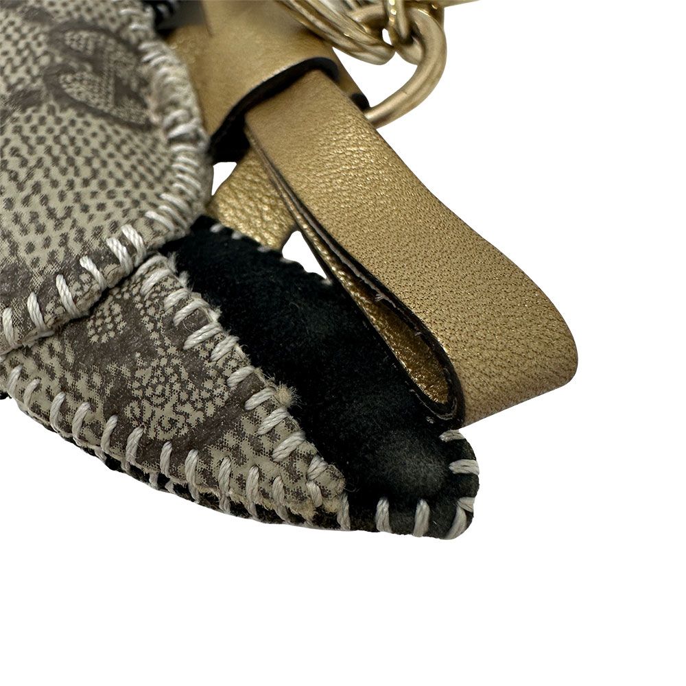 Gucci Key Holder Ori Chihuahua GG Supreme Beige Brown — view 8