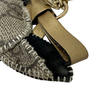 Gucci Key Holder Ori Chihuahua GG Supreme Beige Brown — view 8