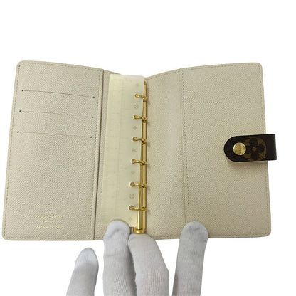 Louis Vuitton Notebook Cover Monogram Canvas Agenda PM Brown 6 Hole Ruler — view 8